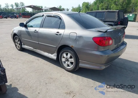 2003 Toyota Corolla S z USA, uszkodzony, nr VIN 2T1BR32E93C016524